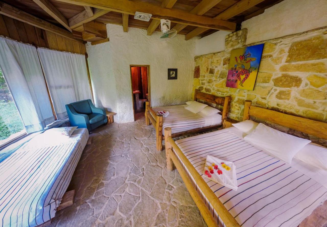 Eco Hotel Sak Nok Lacanja Bagian luar foto