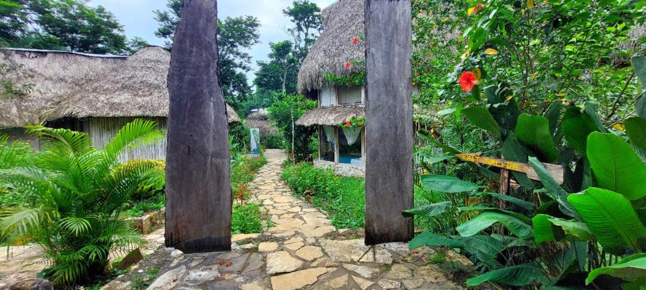 Eco Hotel Sak Nok Lacanja Bagian luar foto